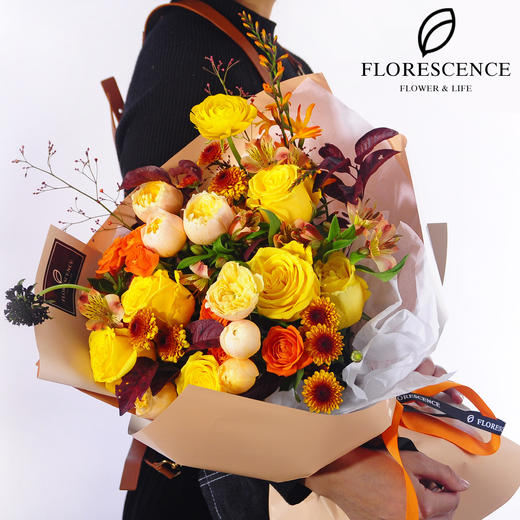 【花期】299元秋日物语韩式混搭花束 商品图0
