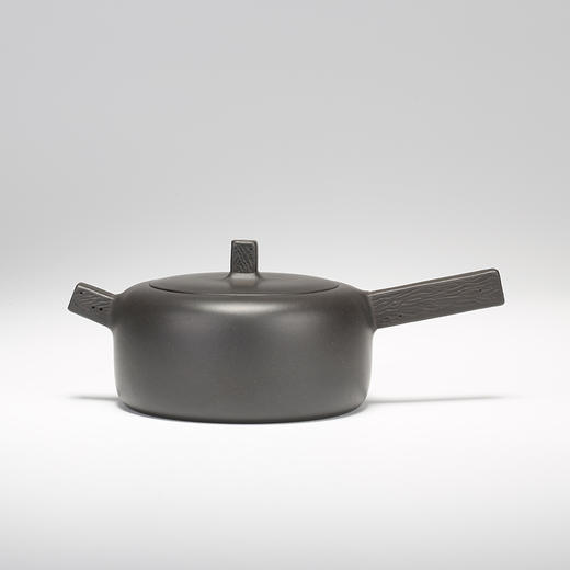 龙德堂陶艺 陈宗宝制 《古风》 青段还原烧 350cc 库存请咨询客服 商品图3