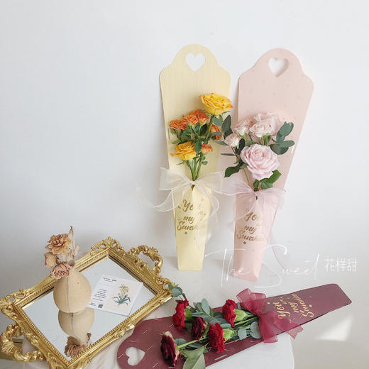 致师恩 留言卡片·花束 商品图2