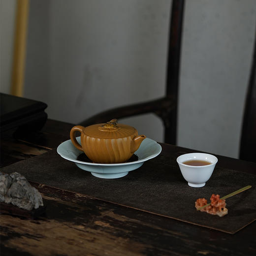 龙德堂陶艺 汤宣武制 《蝶恋花》 原矿黄金段 220cc(库存请咨询客服) 商品图1