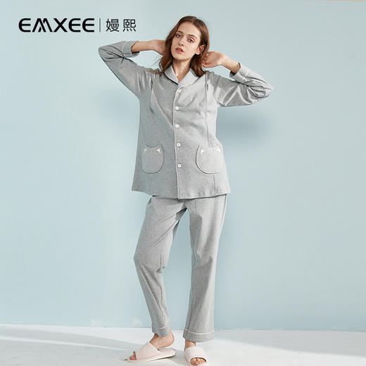 【月子服专场】嫚熙高端夏季薄款月子服 商品图3