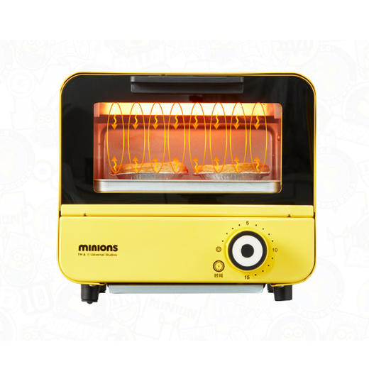 神偷奶爸小黄人电烤箱 SA-DKX06 XHR 商品图0