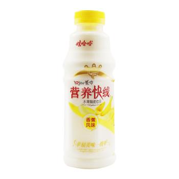 营养快线香蕉味450g15瓶送2支水