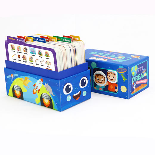 【文脉】Dream Bus 梦想巴士（175张）英语启蒙早教卡 商品图1