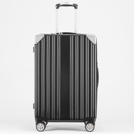 银座pc材质加厚拉杆箱 商务休闲 拉链箱静音万向轮旅行箱A-9058L 商品图7