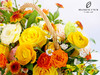 【花期】199元秋意正浓韩式混搭花篮 商品缩略图1
