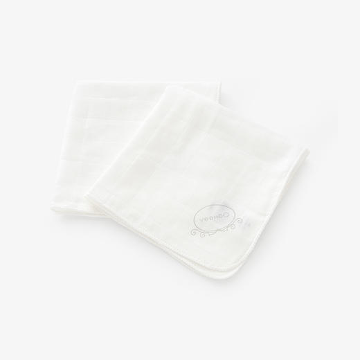 英氏新生婴儿多功能纱布巾 餐巾外出手帕面巾 2件装187A5319 商品图1