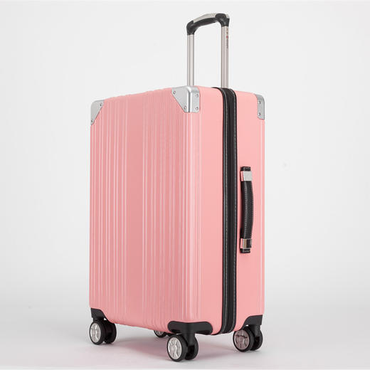 银座pc材质加厚拉杆箱 商务休闲 拉链箱静音万向轮旅行箱A-9058L 商品图1