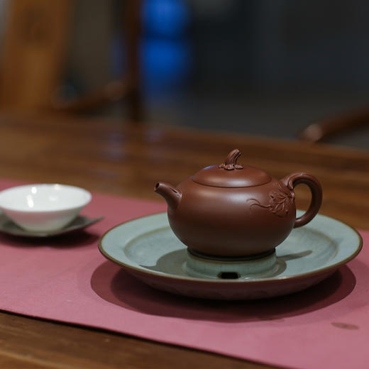 龙德堂陶艺 汤宣武制 《秋盈》 底槽清 350cc(库存请咨询客服) 商品图0