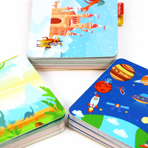 【文脉】Dream Bus 梦想巴士（175张）英语启蒙早教卡 商品图3