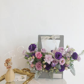 花艺 致师恩 温馨·花盒