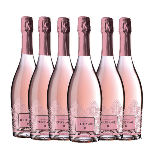 （6支装）爱慕甜红起泡葡萄酒 西班牙原瓶整箱 商品图0