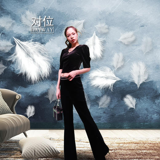 朝子SYX5LM_绒衫_ZK 商品图0