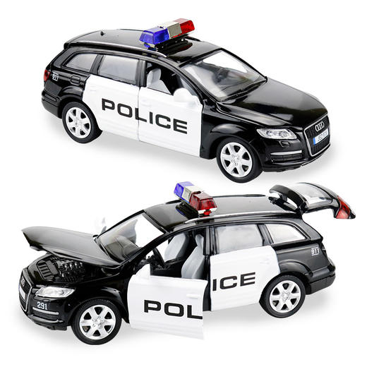 【城市英雄】1:32奥迪Q7警车 商品图4