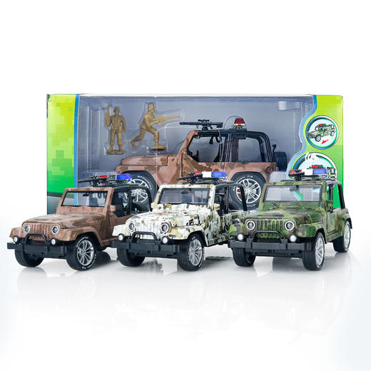 【合金战狼】突袭野战军车 商品图4