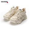 nekomomo2020年夏季新款真皮网面透气厚底增高运动老爹鞋女ins潮 商品缩略图1
