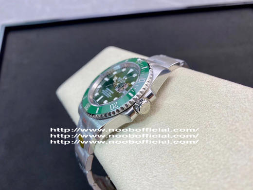 NOOB official劳li士潜航者系列V11升级版绿水鬼116610LV，Cal.3135一体机芯，陶瓷圈脱胎换骨，蓝色游丝，进口KIF避震器，男士腕表，自动机械机芯，精钢表带，密底。 商品图10