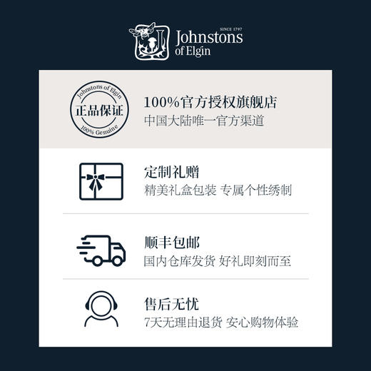 独家系列 180×50cm 华夫格纯羊绒围巾 波尔多红 商品图3