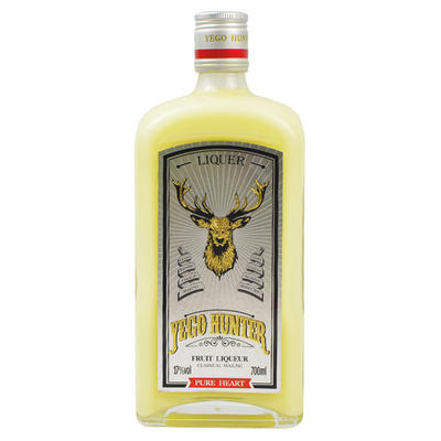 洋酒野格哈古雷斯柠檬利口酒新款狩猎者力娇配制酒750ml