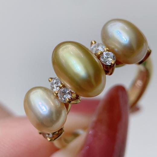 【秒杀野生keshi珍珠】 秒杀-不议退 日本成品 野生无核keshi金珠 5