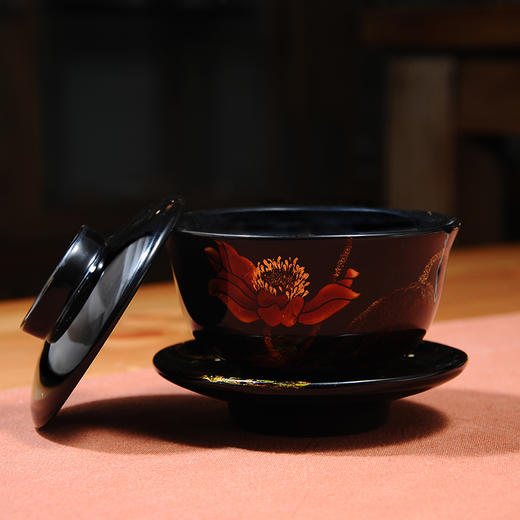 漆艺盖碗茶 商品图1