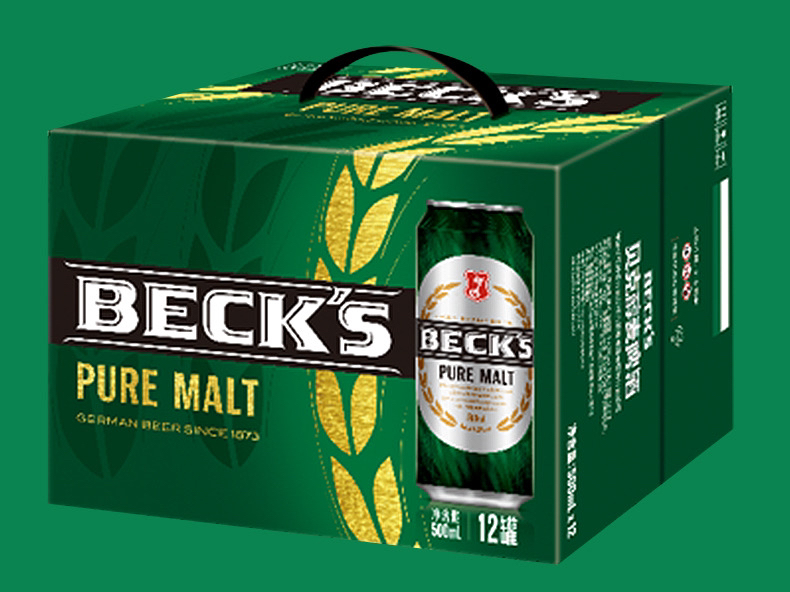 贝克醇麦贝克啤酒德国工艺酿制啤酒500ml12听整箱