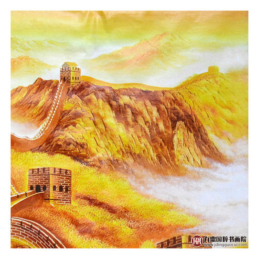 郑一坡《长城》90×90cm 油画斗方作品 办公室/客厅挂画长城作品 商品图4