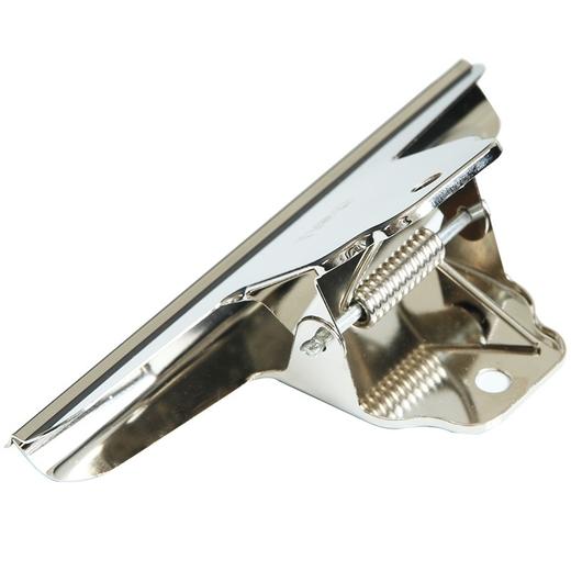 得力山形不锈钢铁夹钢夹票夹票据夹画板夹 商品图9