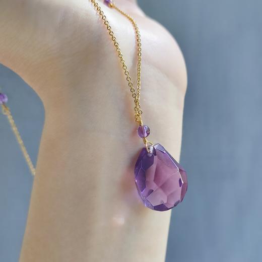 紫水晶项链 商品图0