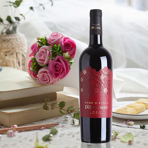 唐托马斯西西里黑珍珠干红葡萄酒 750ml/瓶 意大利原装原瓶进口 商品图0