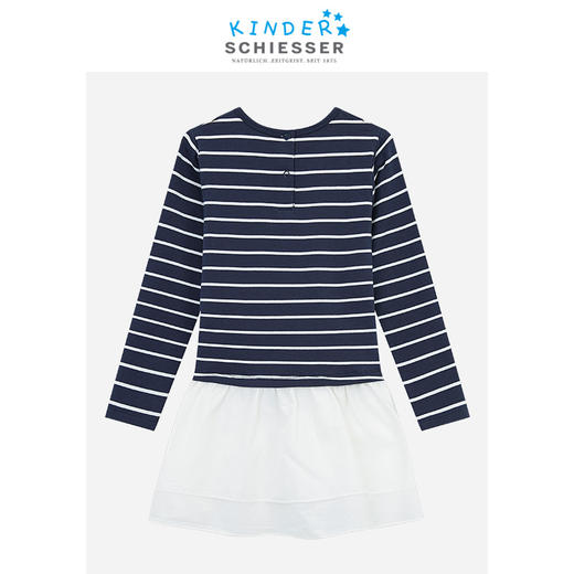 （清仓款，不退换）SCHIESSER KINDER/舒雅女童棉莫长袖裙子3F/17800D 商品图2