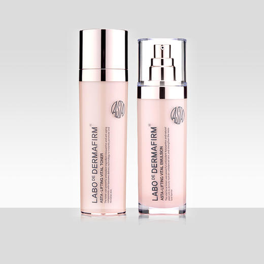 韩国 Dermafirm德妃 虾青素抗糖抗氧水乳套装 （爽肤水140ml+乳液120ml） 商品图1