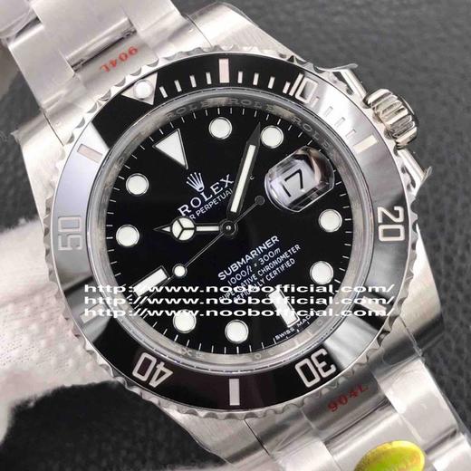 NOOB official劳li士潜航者系列V11升级版黑水鬼，Cal.3135机芯，整个陶瓷圈脱胎换骨，蓝色游丝，进口KIF避震器，男士腕表，自动机械机芯，精钢表带，密底。 商品图4