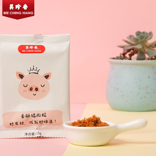 美珍香香酥猪肉松120g（15g*8袋）新加坡特产寿司烘焙香脆健康零食独立小包装 商品图1