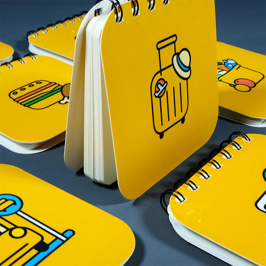 美团黄系列线圈本 商品图0