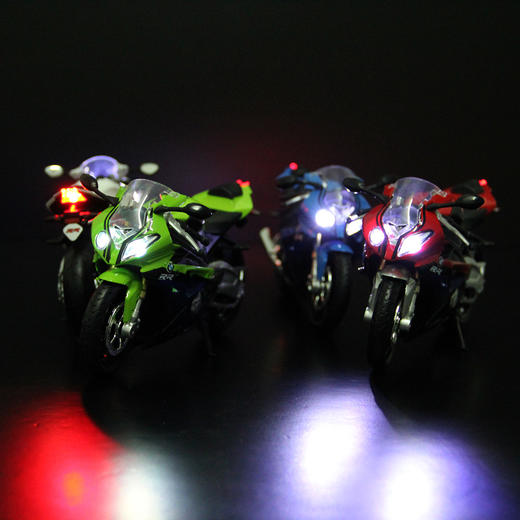 【逍遥骑士】1:12宝马S1000摩托车 商品图4