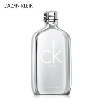 卡尔文克雷恩(Calvin Klein)ck one中性香 卡雷优淡香水100ml(铂金版) 商品图1