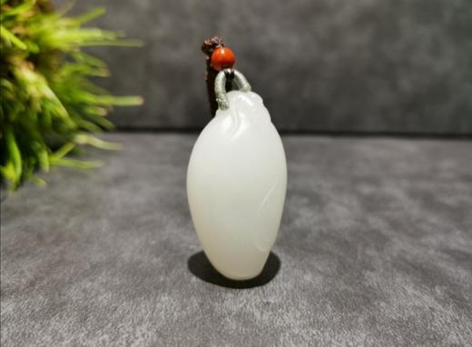 【御珠宫坊】羊脂白玉佛挂件 商品图2