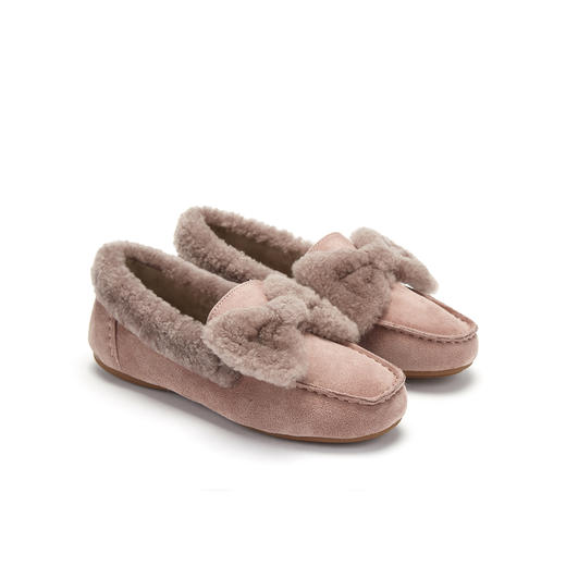 西村名物冬款可爱毛毛鞋蝴蝶结X29CM33191 商品图1