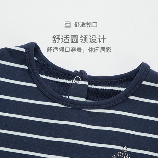 （清仓款，不退换）SCHIESSER KINDER/舒雅女童棉莫长袖裙子3F/17800D 商品图4