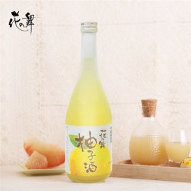 HANANOMAI 花之舞 清香纯米柚子酒 720ml/瓶