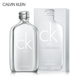 卡尔文克雷恩(Calvin Klein)ck one中性香 卡雷优淡香水100ml(铂金版)