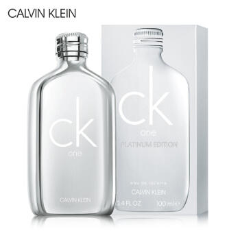 卡尔文克雷恩(Calvin Klein)ck one中性香 卡雷优淡香水100ml(铂金版) 商品图0