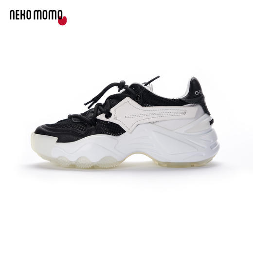 nekomomo2020年春夏新款松糕厚底拼色透气欧美老爹潮鞋M20AM11021 商品图3