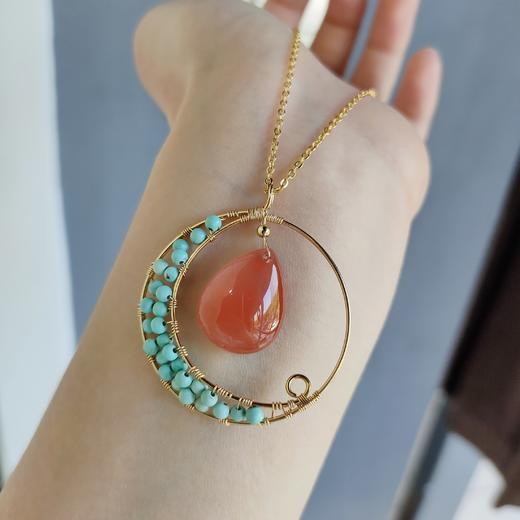 松石南红项链 商品图0