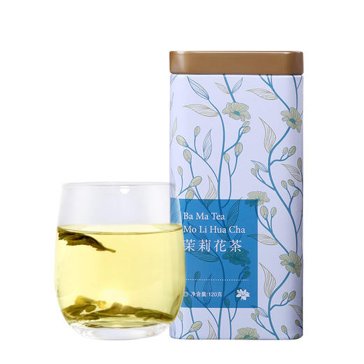 八马茶业花茶茉莉花茶自饮120g盒