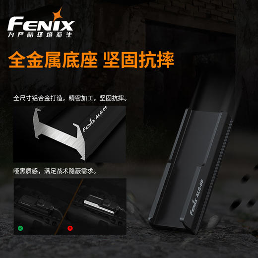 Fenix ALG-05战术线控开关固定座线控开关配件手电配件 商品图2