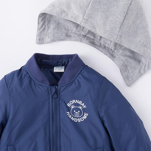 贝贝怡男女童夹棉外套棉服 商品图4