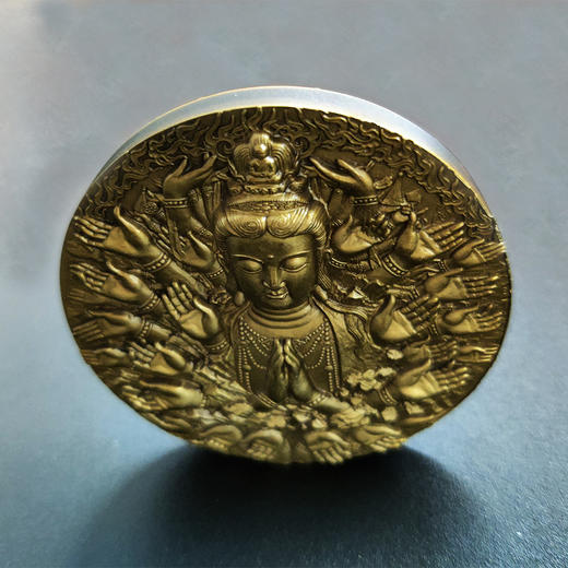 【沈阳造币】千手观音大铜章 商品图7