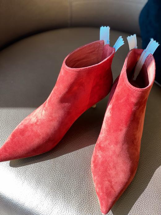 Westory2020冬季优雅显白羊皮绒短靴W20DS80021 商品图4